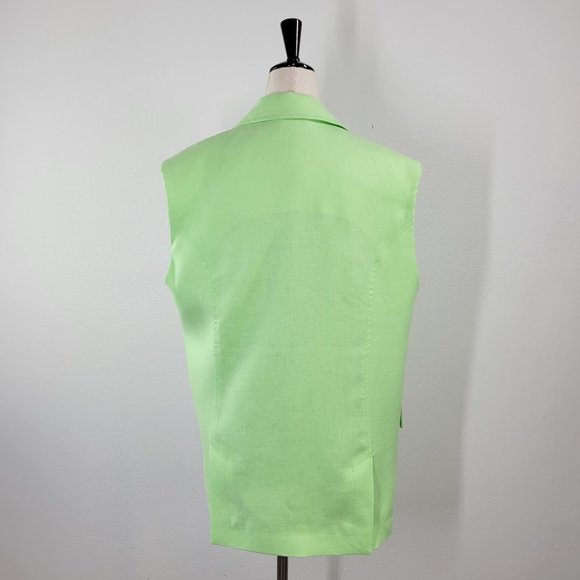 FREE PEOPLE / WTF oversize bright young things vest blazer Sz S NEW - Picture 7 of 10